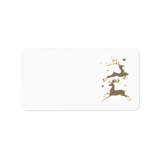 Christmas Address  labels  (Front)