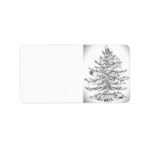 Christmas Address Labels stickers 