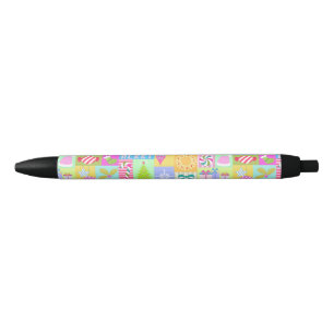 Christmas Advent Calendar  Black Ink Pen