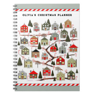 Christmas Advent Calendar Notebook