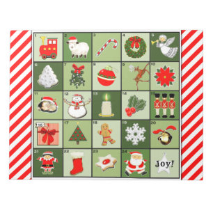 Christmas Advent Calendars Notepad