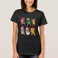 Christmas African American Santa and Friends Gridd
