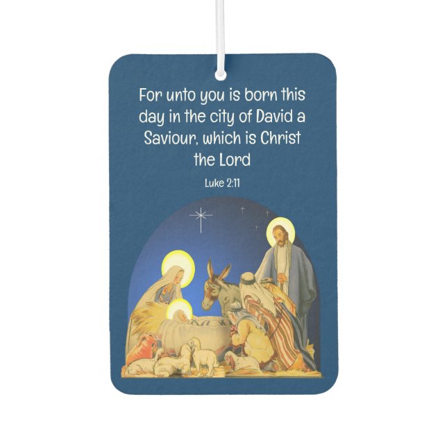 Christmas  air freshener (Front)