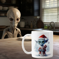Christmas Alien UFO 