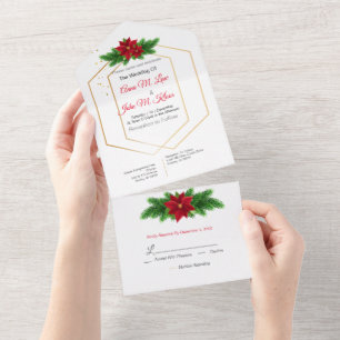 Christmas All in One  All In One Invitation