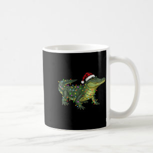 Christmas Alligator Holiday Reptile Funny Festive  Coffee Mug