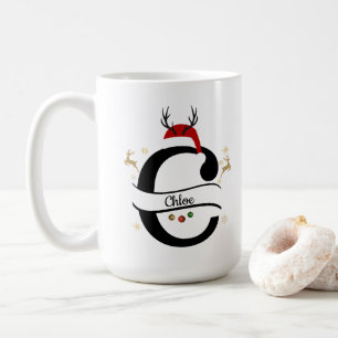 Christmas Alphabet Collection – Letter C Design Coffee Mug