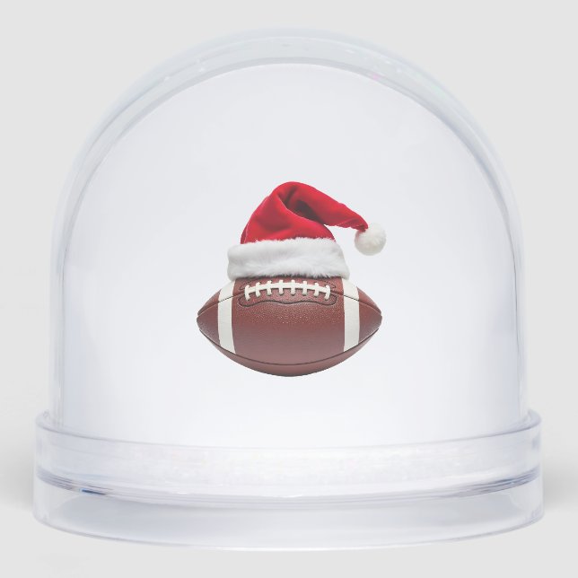 Christmas American Football Ball Santa Hat (1) (Avant)