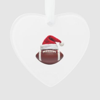 Christmas American Football Ball Santa Hat (1)
