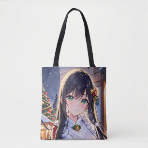 Christmas Amine Tote Bag