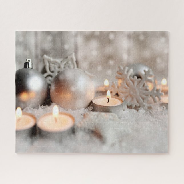 Christmas and Advent Decoration Jigsaw Puzzle (Horizontal)