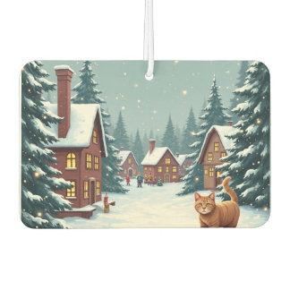 Christmas and Cats Air Freshener
