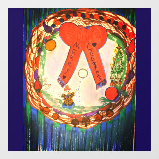 Christmas and Holiday Cheer! Window Cling
