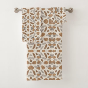 Christmas and New Year Bath Towel Set