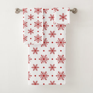 Christmas and New Year Bath Towel Set