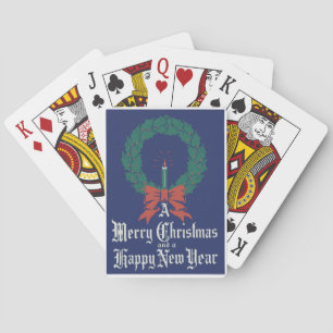 Christmas And New Year Classic Playing Cards