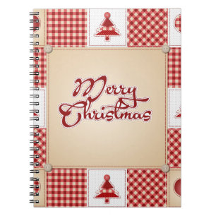 Christmas And New Year Design Notebook