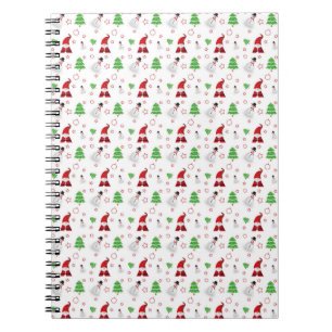 Christmas And New Year Design Notebook
