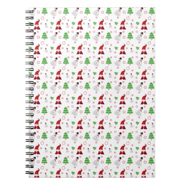 Christmas And New Year Design Notebook (Front)
