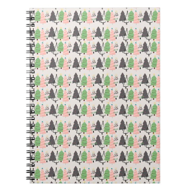 Christmas And New Year Design Notebook (Front)