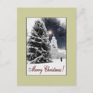 Christmas and New Year Greetingcard Holiday Postcard