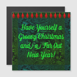 Christmas and New Year Magnet