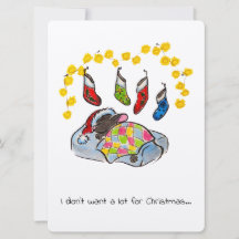 Christmas and New Year mouse with stockings