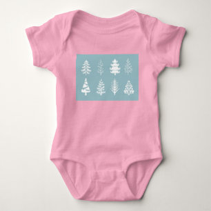 Christmas and winter Design Baby Jersey Bodysuit