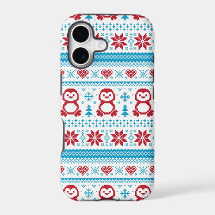 Christmas and Winter knitted pattern