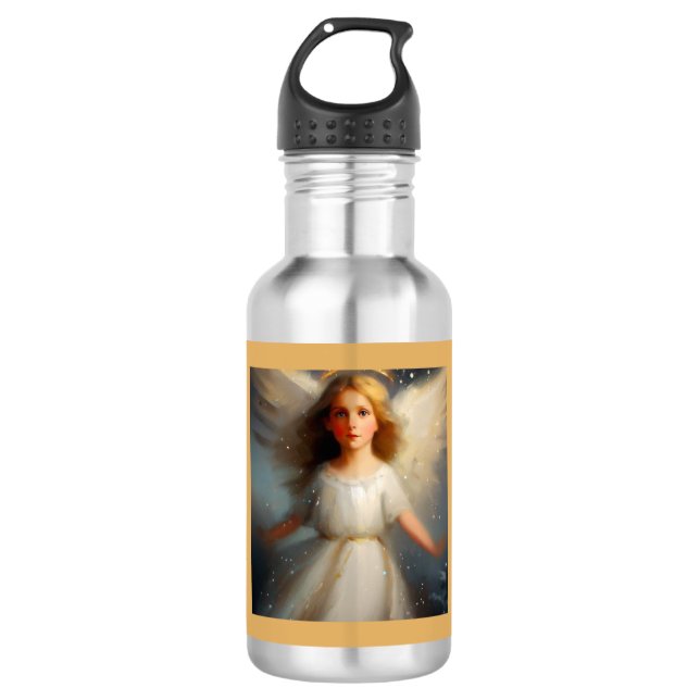 Christmas Angel 2 532 Ml Water Bottle (Front)