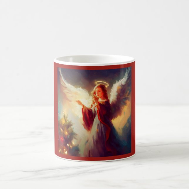 Christmas Angel 3 Coffee Mug (Center)