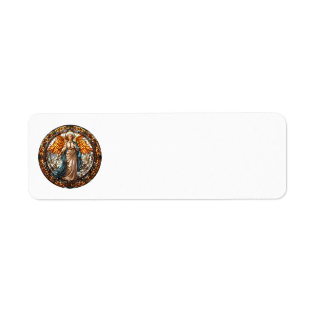 Christmas Angel Address Labels (Front)