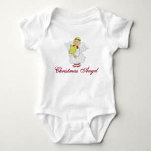 Christmas Angel Baby Bodysuit