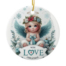 Christmas Angel baby Ornament