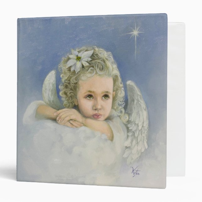 Christmas Angel Binder (Front/Inside)