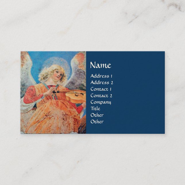 CHRISTMAS ANGEL BUSINESS CARD (Front)