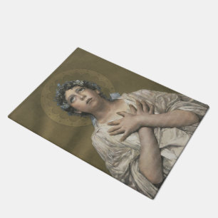 Christmas Angel (by Erulo Eroli) Doormat