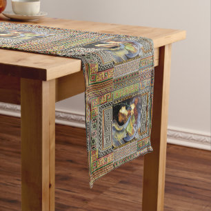 CHRISTMAS ANGEL by FILIPPINO LIPPI Long Table Runner
