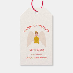 CHRISTMAS ANGEL HALO GIFT TAGS