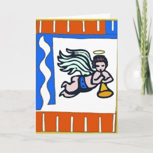 Christmas Angel Holiday Card