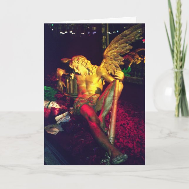 Christmas Angel Holiday Card (Front)