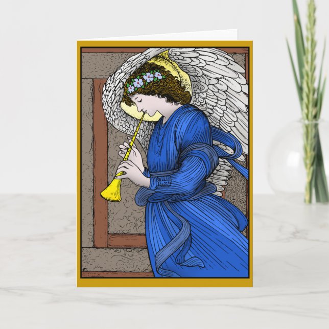 Christmas Angel Holiday Card (Front)