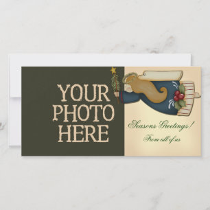 Christmas Angel Holiday Card