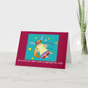 Christmas Angel Holiday Card