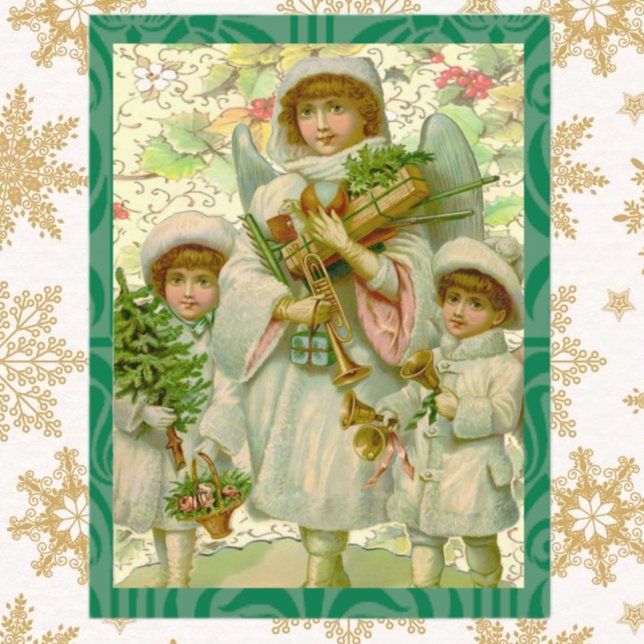 Christmas Angel  Holiday Postcard (Creator Uploaded)