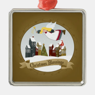Christmas Angel Holiday Tree Ornament