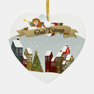 Christmas Angel Holiday Tree Ornament