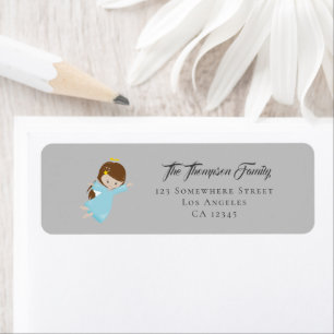 Christmas Angel House Return Name Address