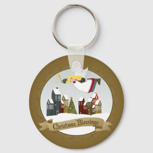 Christmas Angel Key chain