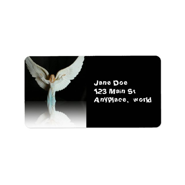 Christmas Angel label (Front)